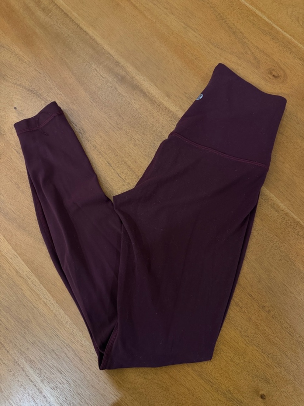 Lululemon Burgundy Leggings